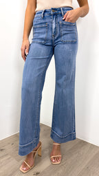FITZROY JEAN - MEDIUM BLUE