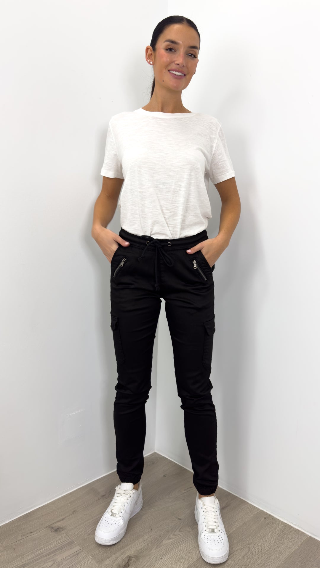 BILLY JOGGER *LONGER LENGTH* - BLACK