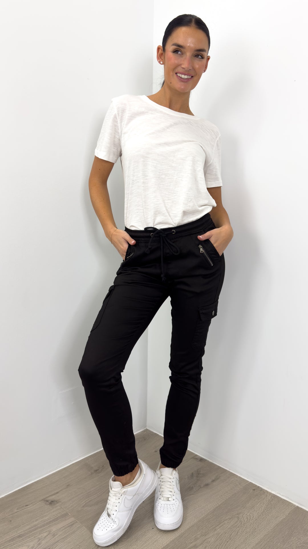 BILLY JOGGER *LONGER LENGTH* - BLACK