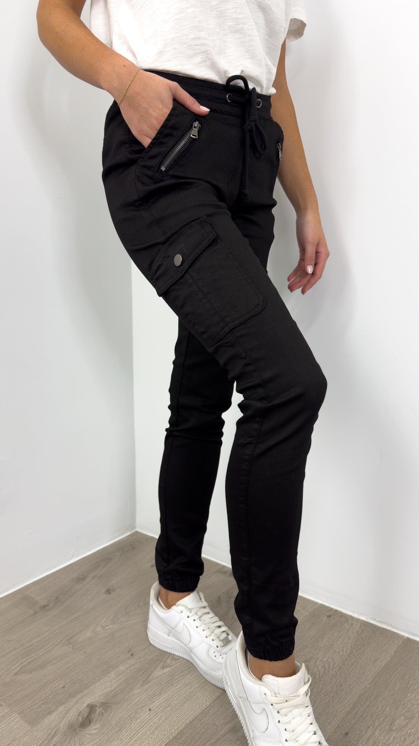 BILLY JOGGER *LONGER LENGTH* - BLACK