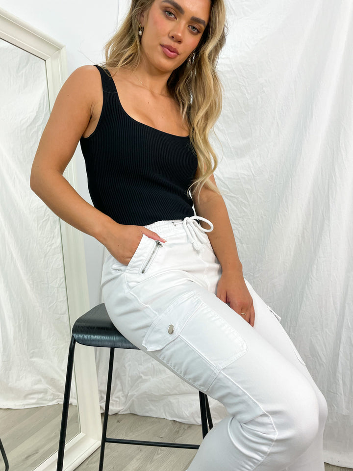 BILLY JOGGERS - WHITE