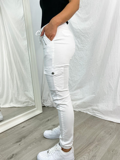 BILLY JOGGERS - WHITE