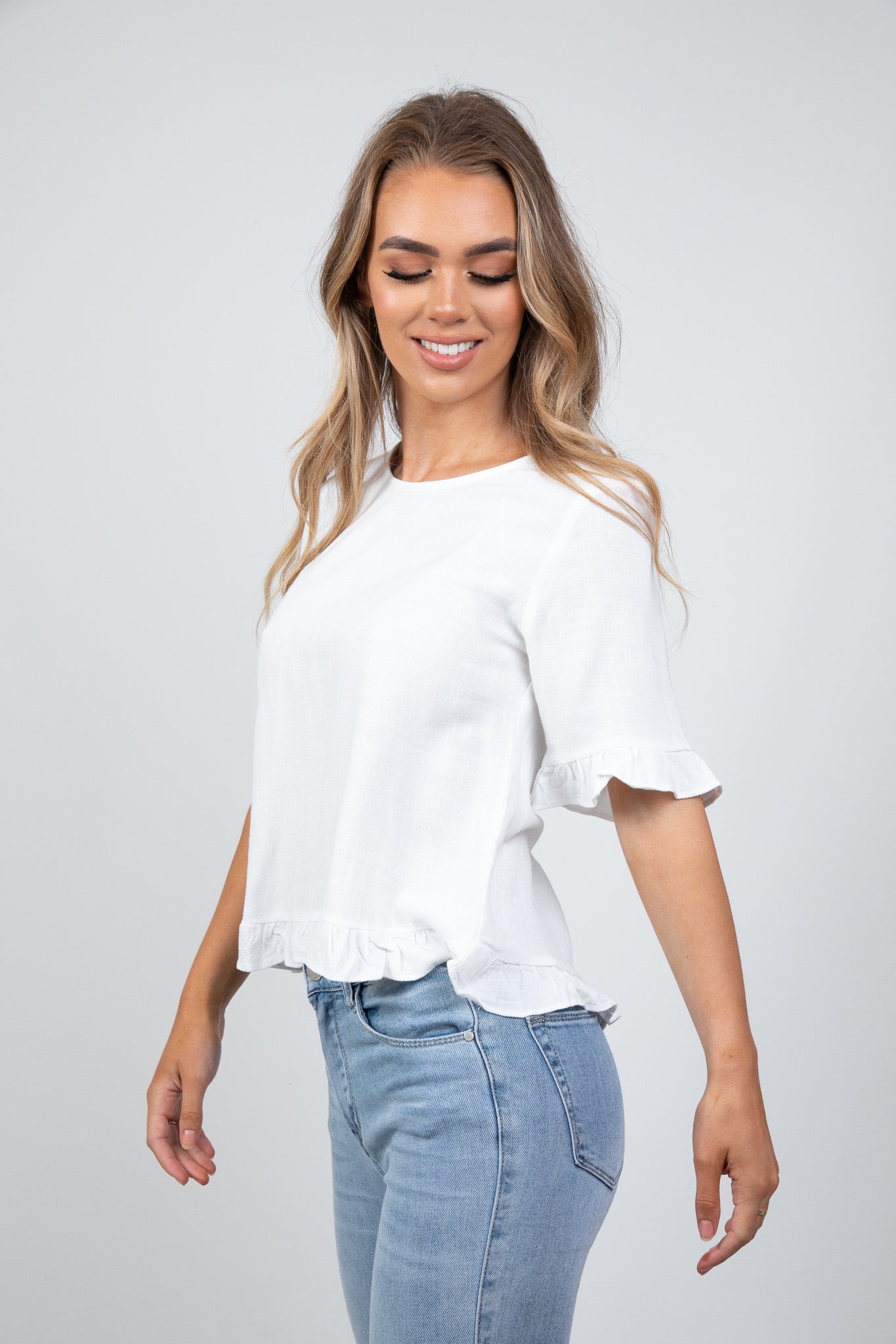 CHESTER TOP - WHITE
