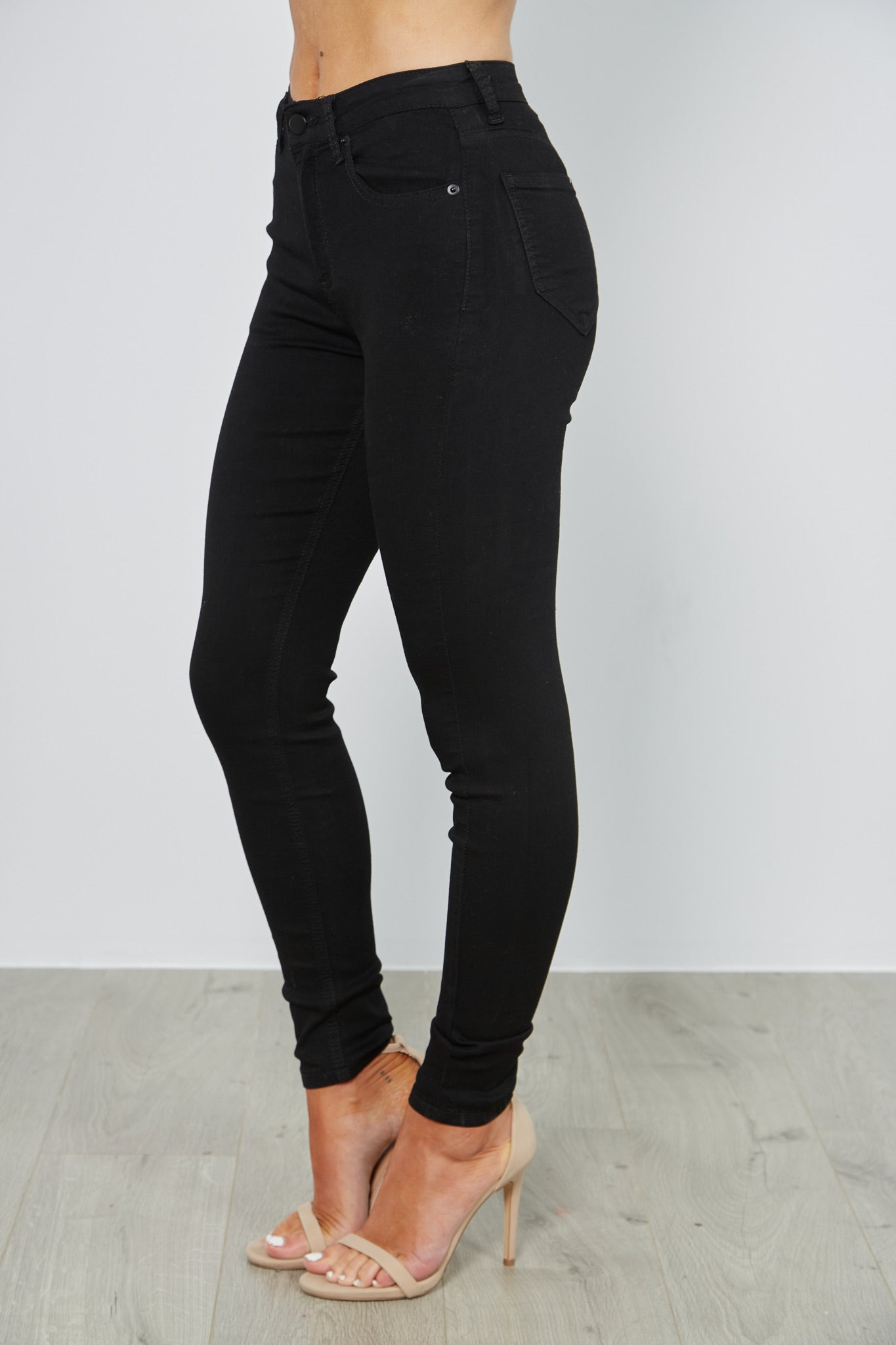 BAXTER SKINNY STRETCH JEAN - BLACK