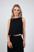 MEMPHIS TOP - BLACK