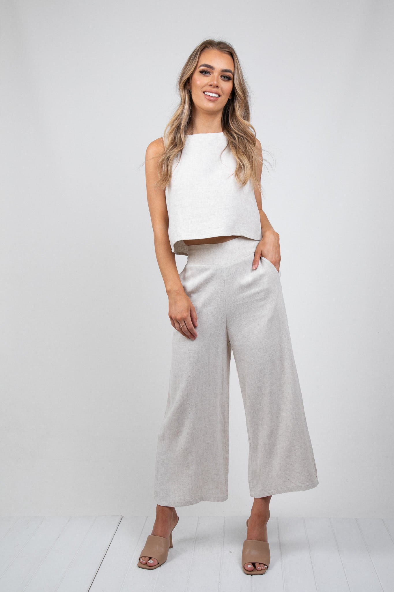 MEMPHIS TOP - BEIGE