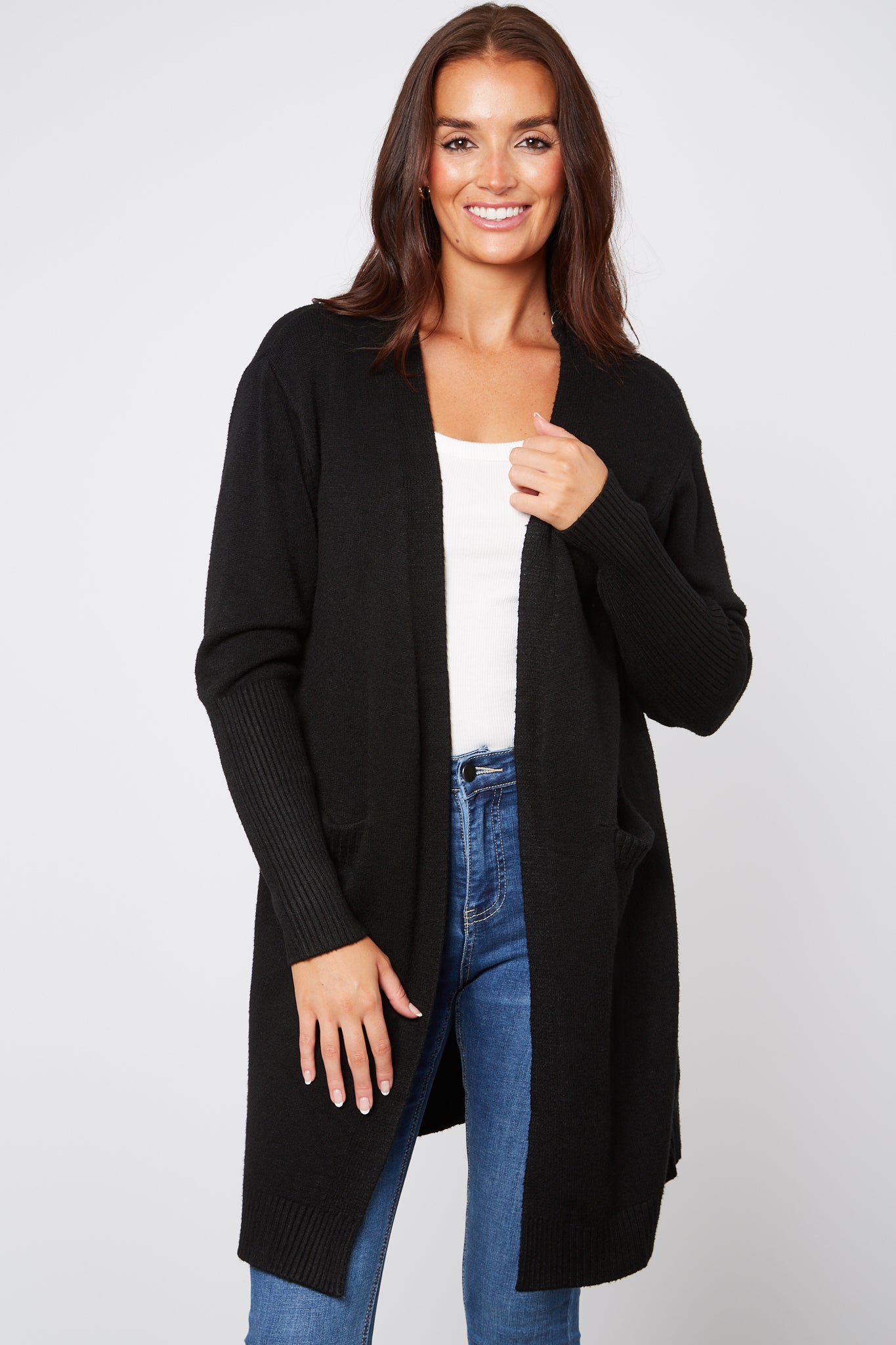 MAXWELL CARDI - BLACK