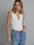 'BAYSE’ AURORA BODYSUIT - WHITE