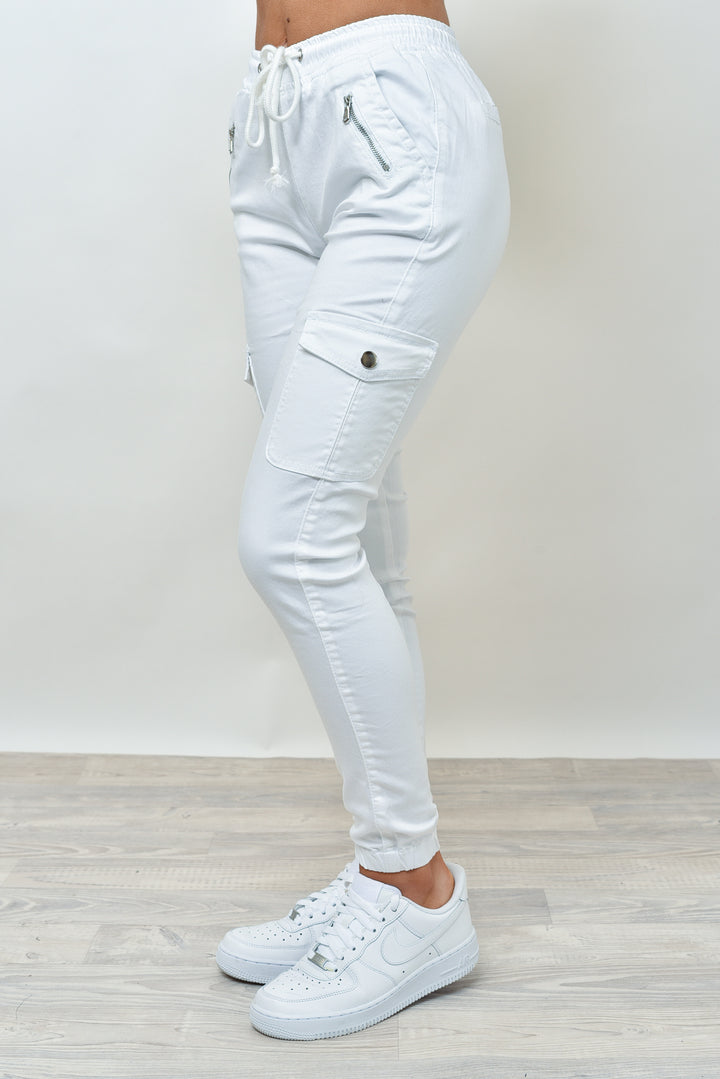 BILLY JOGGERS - WHITE